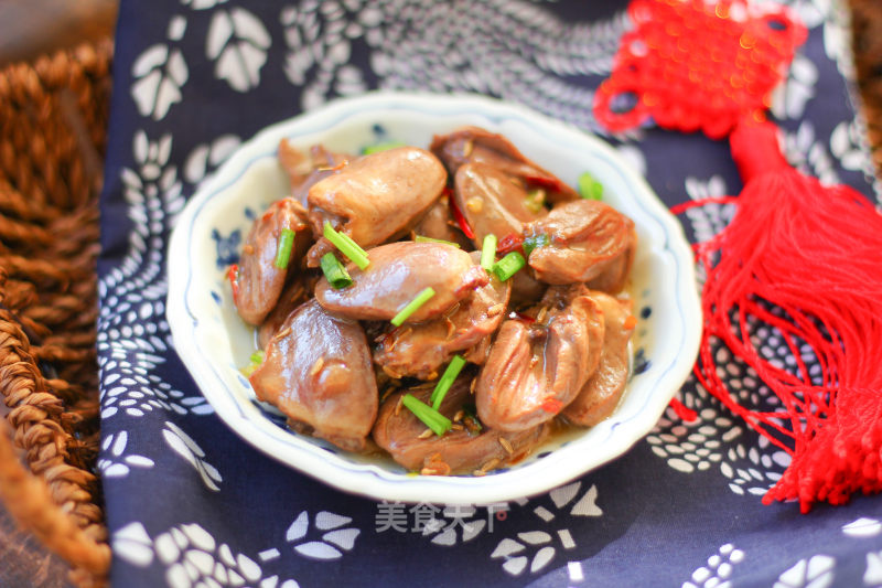 Shanghai [cumin Duck Heart] recipe