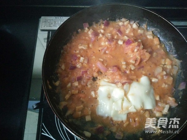 Spaghetti with Tomato Meat Sauce (simple) recipe