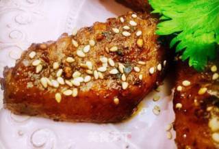 # Oven美食# Roasted Phoenix Wings with Honey Sauce and Cumin recipe