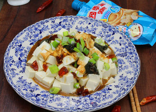 【liaoning】peanut Butter and Preserved Egg Tofu recipe