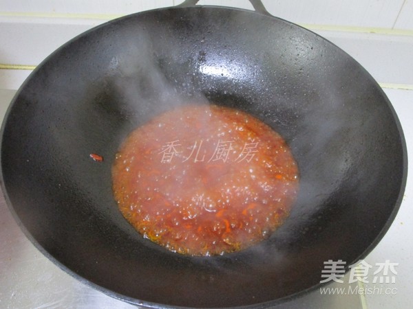 Open Back Shrimp in Tomato Sauce recipe