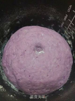 Purple Sweet Potato Mantou recipe