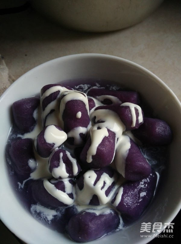 Handmade Taro Balls recipe