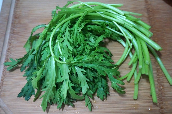 Garland Chrysanthemum with Vinegar recipe