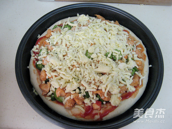 Orleans Chicken Pizza recipe