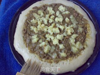 Curry Beef Pizza recipe