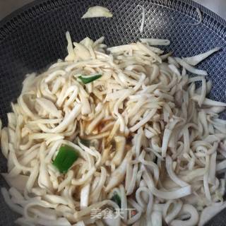 Fried Ribs with Pleurotus Eryngii recipe