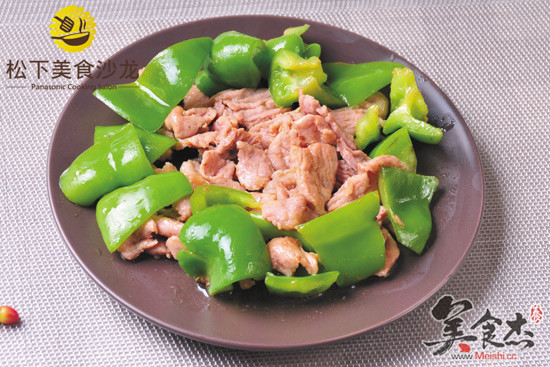 Stir-fried Pork with Green Pepper recipe