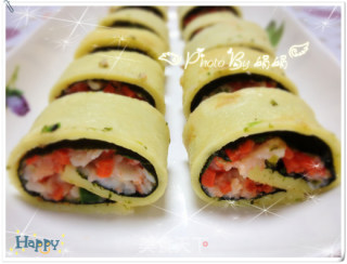 Seaweed Shrimp Roll recipe