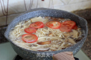 Mushroom Noodle Soup recipe