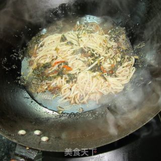 Mei Cai Noodle Soup recipe