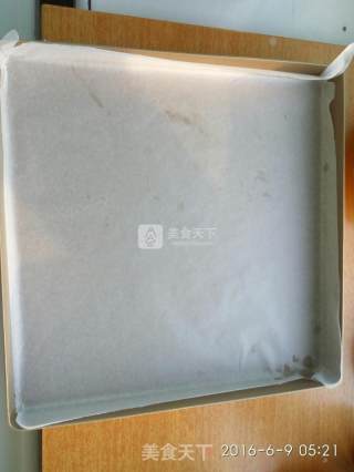 #aca烤明星大赛# Meat Floss Cake Roll recipe