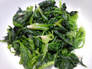 Spinach Vermicelli Soup recipe