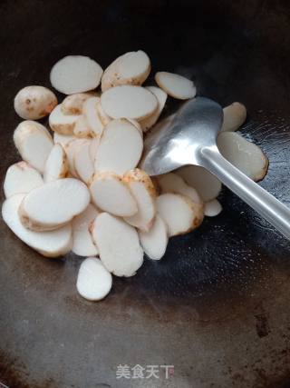 Stir-fried Taro recipe