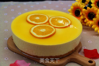 Orange Mousse Cake recipe