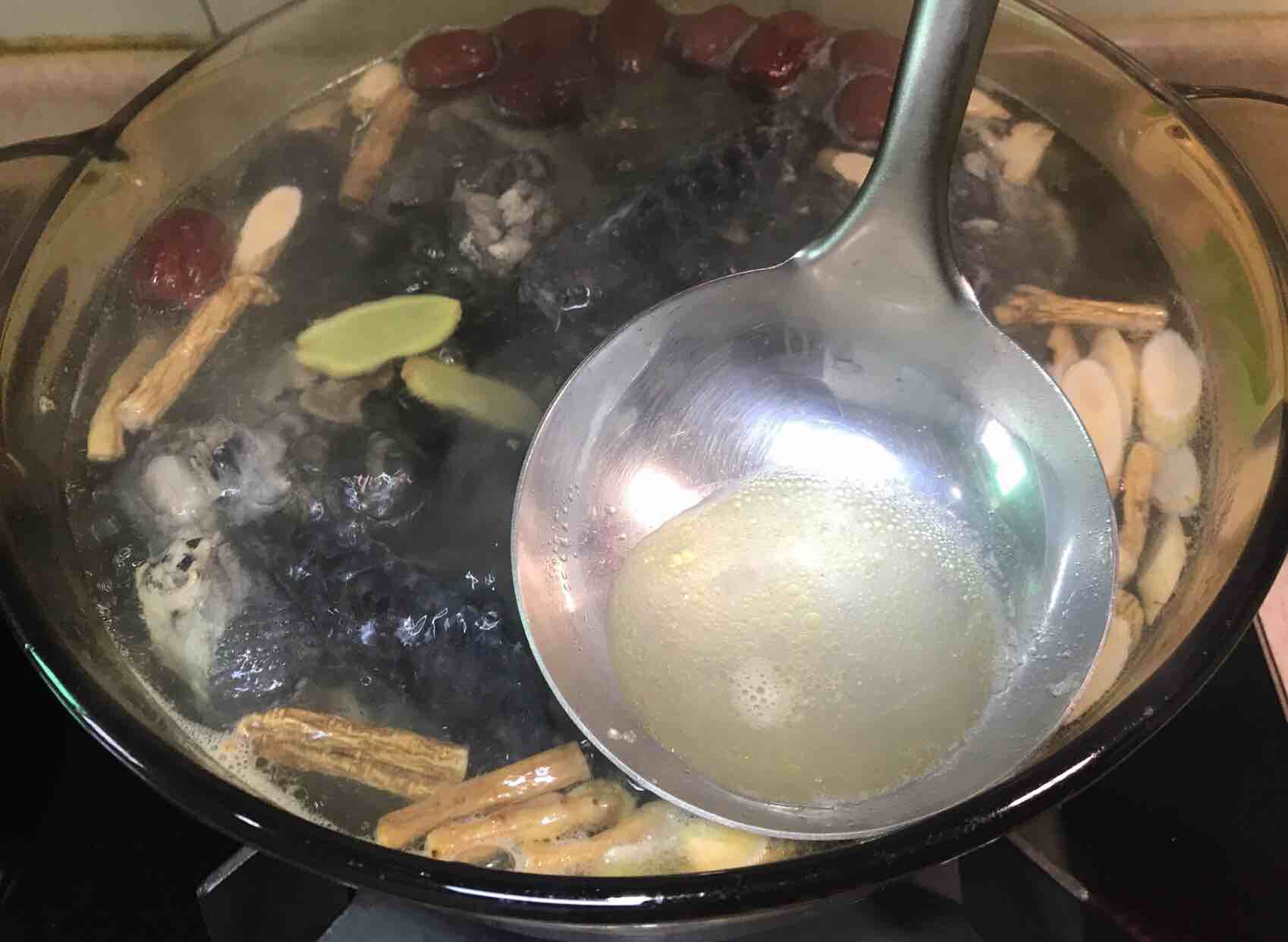 Medicinal Black Chicken Soup recipe