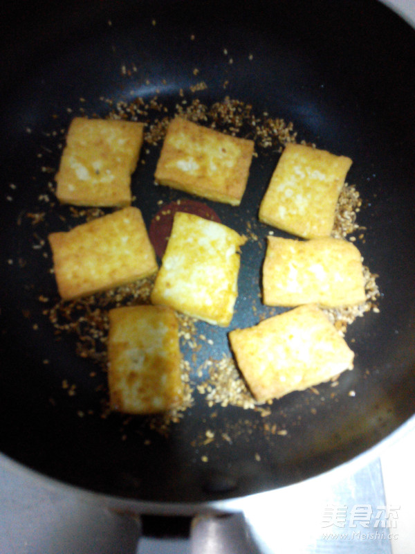 Fried Tofu with Cumin recipe