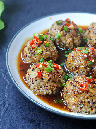 Chicken Breast Tofu Quinoa Meatballs