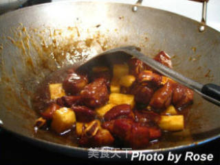 Sweet and Sour Pork Ribs with Pineapple and Pepper recipe