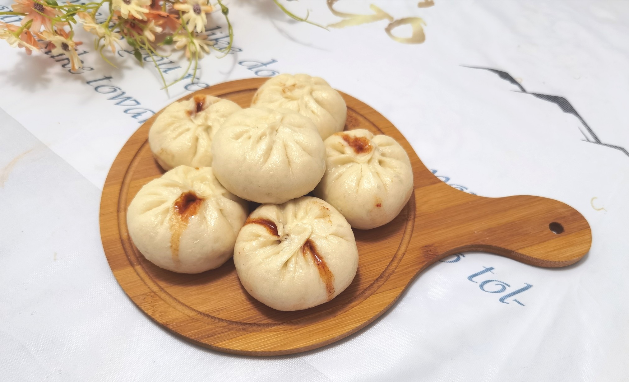 Barbecued Pork Bun recipe