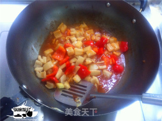 Home-cooked Chicken Balls with Lotus Root and Sweet Potato recipe