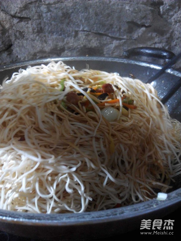 Quick Fried Noodles recipe