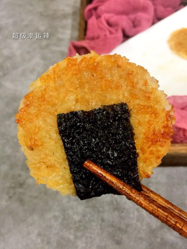Crispy Seaweed Rice Cracker Senbei recipe