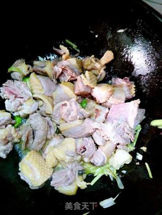 Stewed Goose with Mushrooms recipe