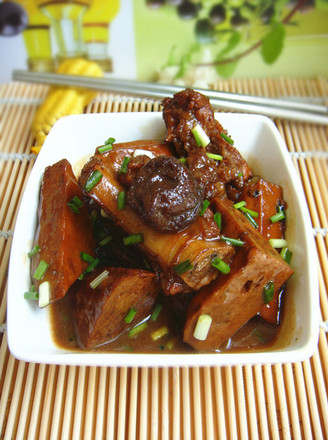 Braised Pork Ribs with Plum Sauce and Maqiao Dried Beans