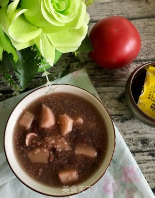 Spleen Spleen Yam Adzuki Bean Millet Porridge recipe