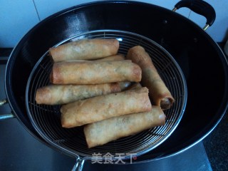 【fried Spring Rolls】 recipe