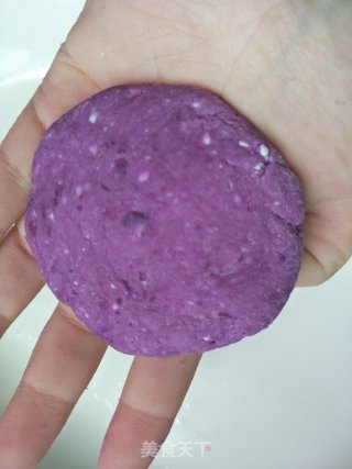 Purple Sweet Potato Glutinous Rice Cake recipe