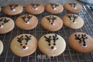 Christmas Reindeer Cookies recipe