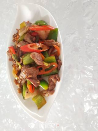 Fried Pork with Chili recipe