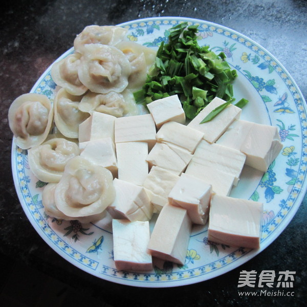 Tofu Boiled Wonton recipe