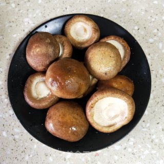 Stuffed Mushrooms and Vermicelli in Clay Pot recipe