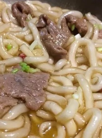 Large Slices of Beef and Potato Noodles recipe