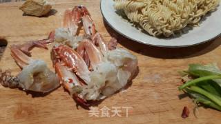 快手懒人饭#crab Noodles recipe