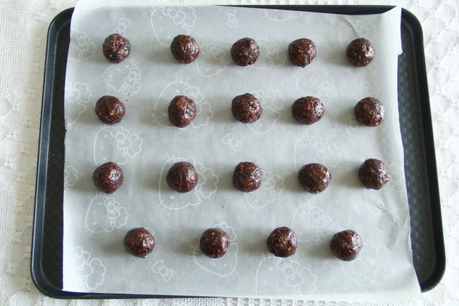 Chocolate Oatmeal Energy Ball recipe