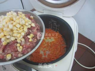 Braised Rice with Mixed Vegetables recipe
