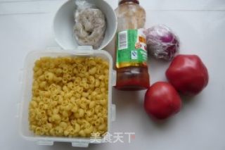 Nutritious and Delicious-hollow Noodles with Shrimp and Tomato recipe