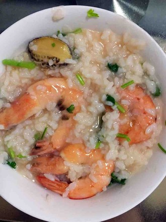 Abalone and Shrimp Health Congee recipe