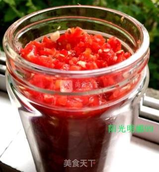 Super Easy Homemade Chopped Pepper Sauce recipe