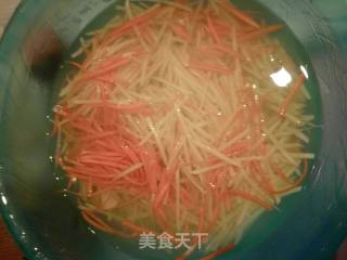 Garlic Potato Shreds recipe