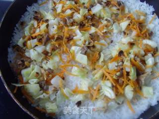 Oily and Delicious---radish Rice recipe