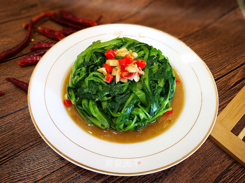 Fermented Bean Curd and Water Spinach recipe