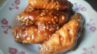 Sweet and Sour Ginger Chicken Wings recipe