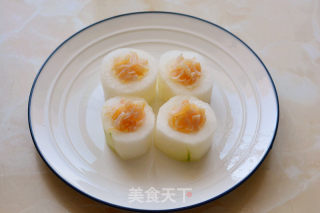 Steamed Winter Melon with Shrimp and Scallop recipe