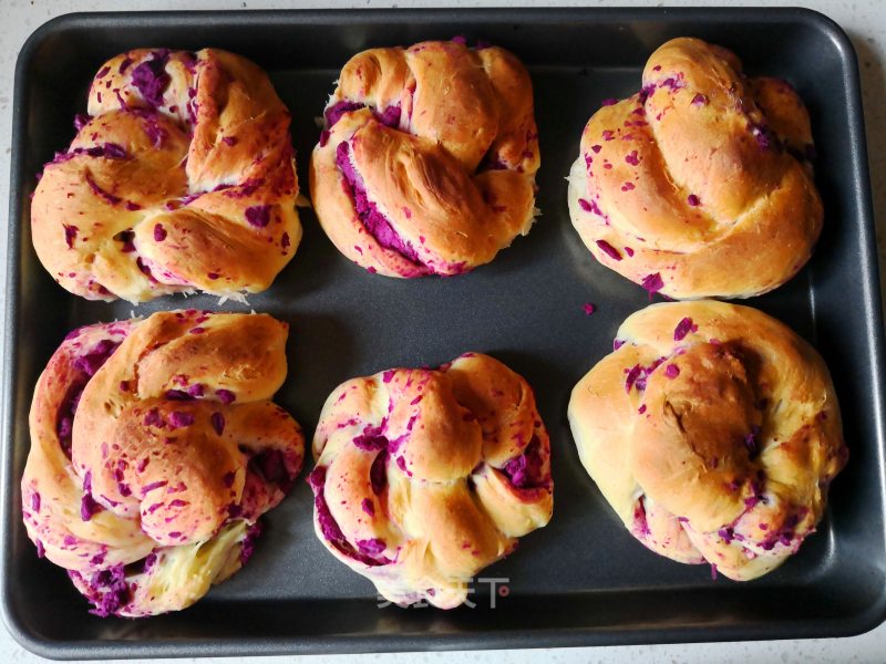 Purple Sweet Potato Bread recipe