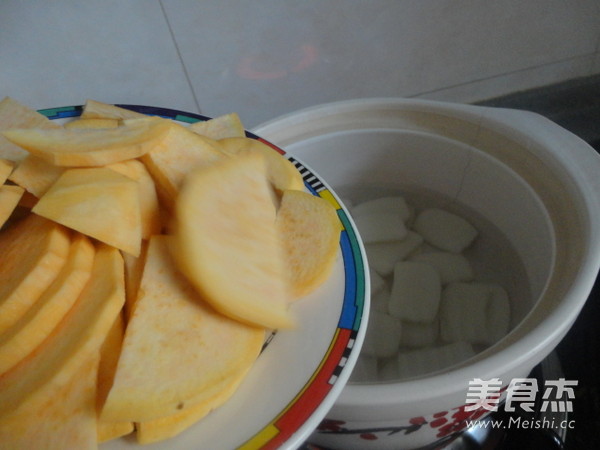 Sweet Potato Osmanthus Rice Cake recipe